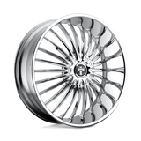 DUB 1PC - S140 SUAVE | 26X9.5 / 15 Offset / 5X115/5X120.65 Bolt Pattern | S140269506+15