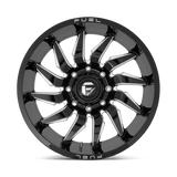 Fuel 1PC - D744 SABER | 24X12 / -44 Offset / 8X165.1 Bolt Pattern | D74424208247