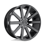 DUB 1PC - S219 SHOT CALLA | 24X10 / 25 Offset / 5X139.7 Modèle de boulon | S219240085+25