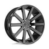 DUB 1PC - S219 SHOT CALLA | 24X10 / 25 Offset / 5X139.7 Modèle de boulon | S219240085+25