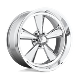 US Mag 1PC - U104 STANDARD | 15X8 / 00 Offset / 5X120.65 Bolt Pattern | U10415806145