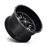 Fuel 1PC - D611 STROKE | 20X9 / 01 Offset / 5X114.3/5X127 Bolt Pattern | D61120902650