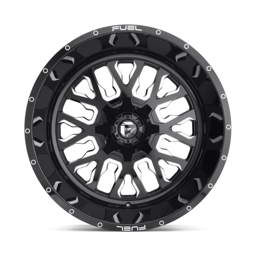 Fuel 1PC - D611 STROKE | 22X7 / 13 Offset / 4X156 Bolt Pattern | D6112270A544