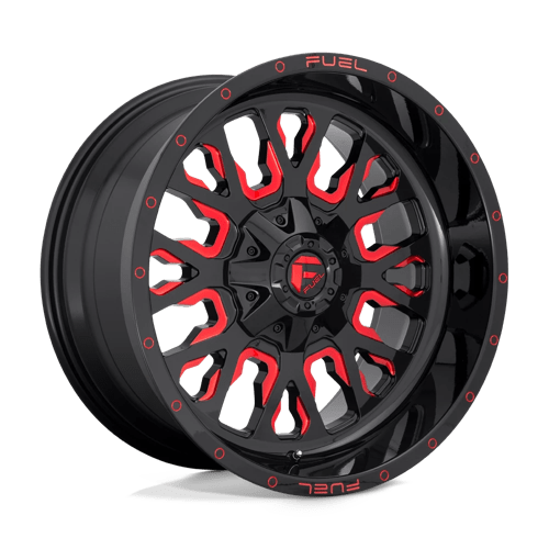 Fuel 1PC - D612 STROKE | 20X10 / -18 Offset / 5X139.7/5X150 Bolt Pattern | D61220007047