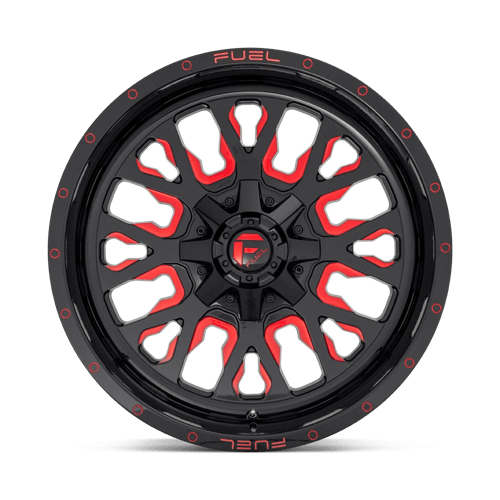 Fuel 1PC - D612 STROKE | 20X10 / -18 Offset / 5X139.7/5X150 Bolt Pattern | D61220007047