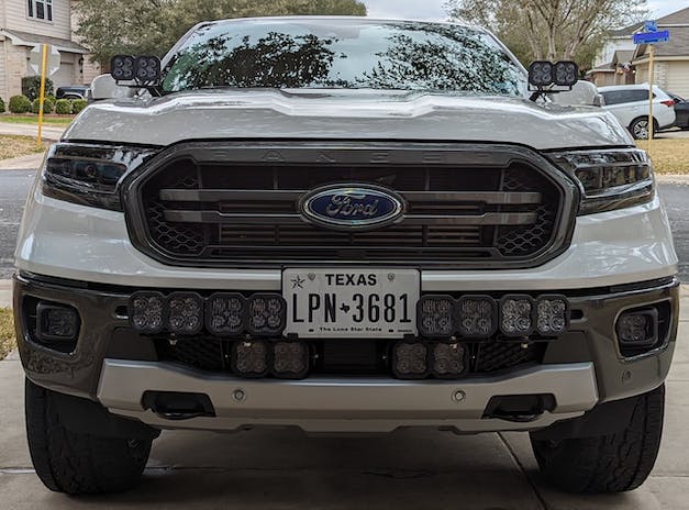 Ford Ranger (2019-2022): Diode Dynamics SS3 Fog Lights