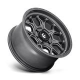 Carburant 1PC - D672 TECH | Décalage 18X9 / 01 / Modèle de boulon 5X127 | D67218907550