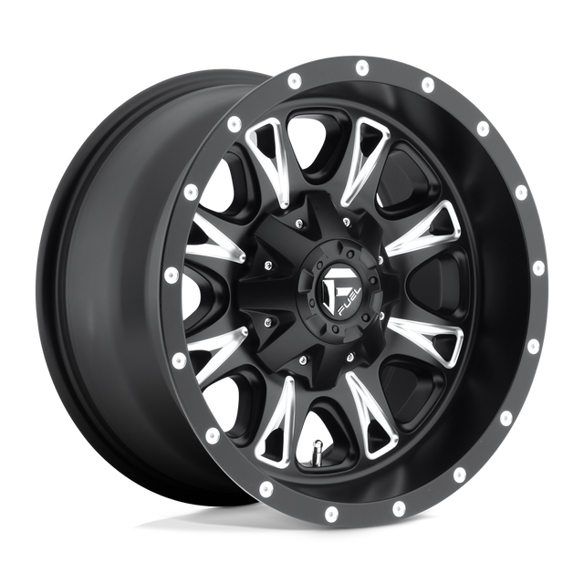 Fuel 1PC - D513 THROTTLE | 17X6.5 / -140 Offset / 8X210 Bolt Pattern | D513176593R