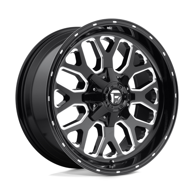 Fuel 1PC - D588 TITAN | 20X10 / -18 Offset / 6X135/6X139.7 Bolt Pattern | D58820009846