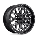 Fuel 1PC - D588 TITAN | 20X9 / 01 Offset / 6X135/6X139.7 Bolt Pattern | D58820909850