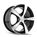 TOUREN TR9 3190 NOIR BRILLANT USINÉ 17X7 5-100/5-114.3 42MM 72.62MM