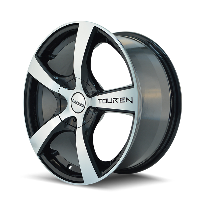 TOUREN TR9 3190 NOIR BRILLANT USINÉ 16X7 4-100/4-114.3 42MM 67.1MM