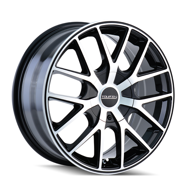 TOUREN TR60 3260 NOIR BRILLANT USINÉ 18X8 5-100/5-114.3 40MM 72.62MM