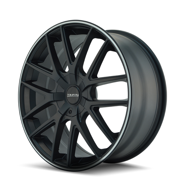 TOUREN TR60 3260 NOIR MAT USINÉ 20X8.5 5-114.3/5-120 20MM 74.1MM