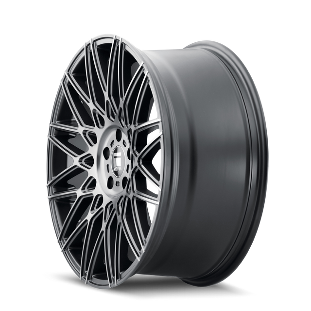 TOUREN TR78 3278 NOIR MAT BROSSÉ AVEC FONCÉ 20X9 5-114.3 35MM 72.6MM