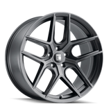 TOUREN TR79 3279 NOIR MAT BROSSÉ AVEC FONCÉ 20X10.5 5-120 35MM 72.56MM