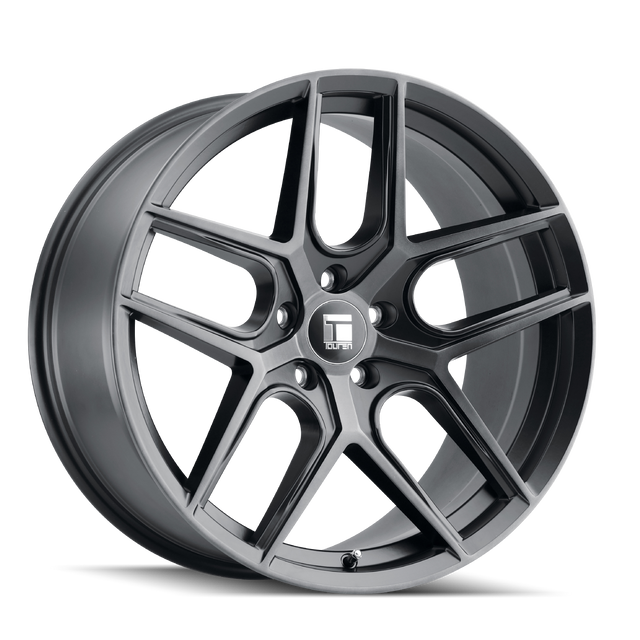 TOUREN TR79 3279 NOIR MAT BROSSÉ AVEC FONCÉ 20X10.5 5-120 35MM 72.56MM