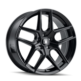 TOUREN TR79 3279 NOIR BRILLANT 17X8 5-114.3 35MM 64.1MM SIÈGE À BILLE