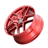 TOUREN TR79 3279 GLOSS CRIMSON CANDY RED 17X8 5-112 35MM 66.56MM SIÈGE À BILLE