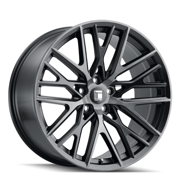 TOUREN TR91 3291 NOIR MAT BROSSÉ AVEC FONCÉ 20X10.5 5-120 35MM 72.56MM