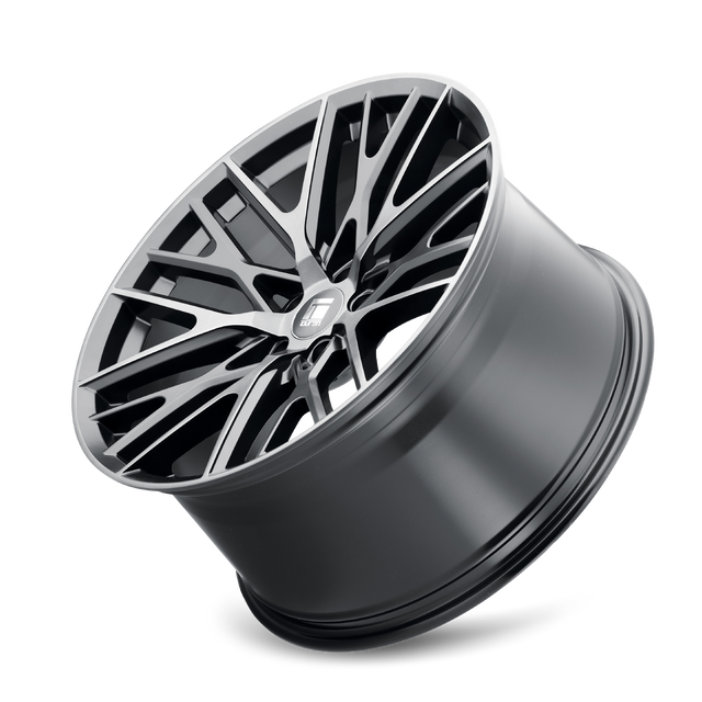 TOUREN TR91 3291 MATTE BLACK BRUSHED WITH DARK 20X9 6-120 30MM 66.9MM