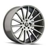 TOUREN TR92 3292 FACE USINÉE GRAPHITE BRILLANT 22X10.5 5-114.3 32MM 72.6MM