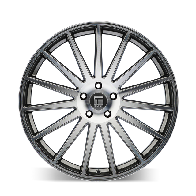 TOUREN TR92 3292 FACE USINÉE GRAPHITE BRILLANT 17X8 5-108 35MM 63.5MM