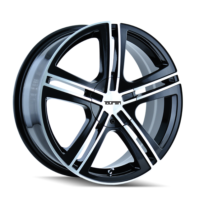 TOUREN TR62 3262 NOIR BRILLANT USINÉ 16X7 4-100/4-114.3 40MM 67.1MM