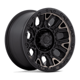 Carburant 1PC - D824 TRACTION | 17X9 / 1 Décalage / 6X139.7 Modèle de boulon | D82417908450