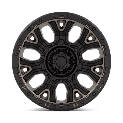 Carburant 1PC - D824 TRACTION | 20X10 / -18 Décalage / 6X139.7 Modèle de boulon | D82420008447