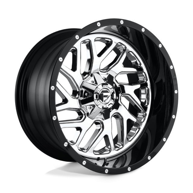 Fuel 2PC - D211 TRITON | 20X12 / -44 Offset / 6X135/6X139.7 Bolt Pattern | D21120209847