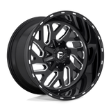 Fuel 1PC - D581 TRITON | 17X9 / -12 Offset / 5X114.3/5X127 Bolt Pattern | D58117902645