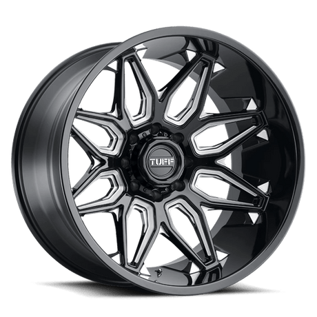 Tuf - T3B | Décalage 22X12 / -45 / Modèle de boulon 8X180 | 2212T3B-58180B25