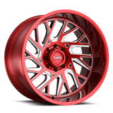 Tuf - T4B | Décalage 26X14 / -72 / Modèle de boulon 8X180 | 2614T4B-28180R25L