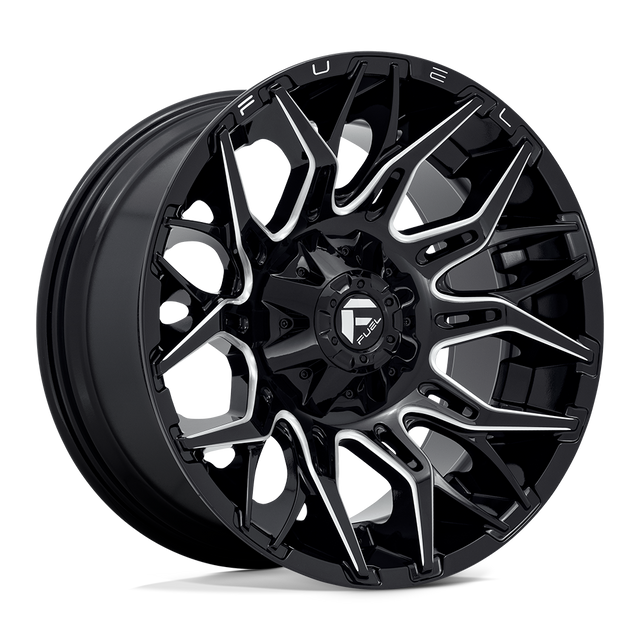 Fuel 1PC - D769 TWITCH | 20X10 / -18 Offset / 6X135/6X139.7 Bolt Pattern | D76920009847