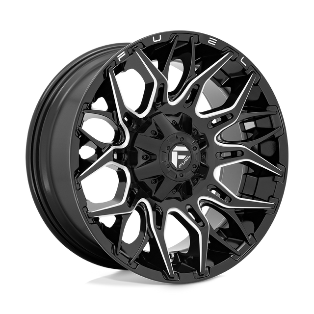 Fuel 1PC - D769 TWITCH | 20X9 / 01 Offset / 5X114.3/5X127 Bolt Pattern | D76920902650