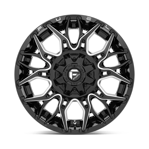 Fuel 1PC - D769 TWITCH | 20X9 / 01 Offset / 8X165.1 Bolt Pattern | D76920908250