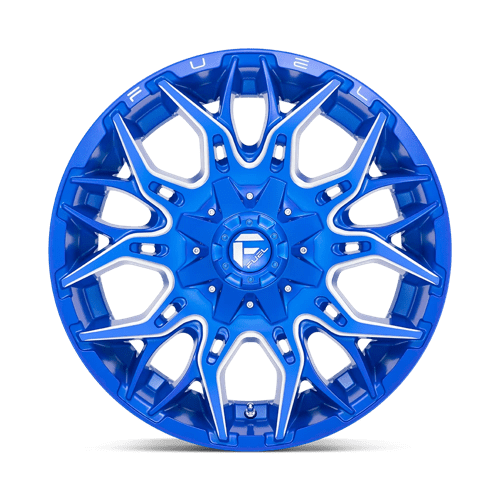 Fuel 1PC - D770 TWITCH | 20X9 / 01 Offset / 8X180 Bolt Pattern | D77020901850