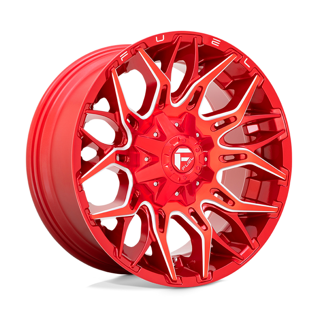 Fuel 1PC - D771 TWITCH | 20X9 / 01 Offset / 6X135/6X139.7 Bolt Pattern | D77120909850