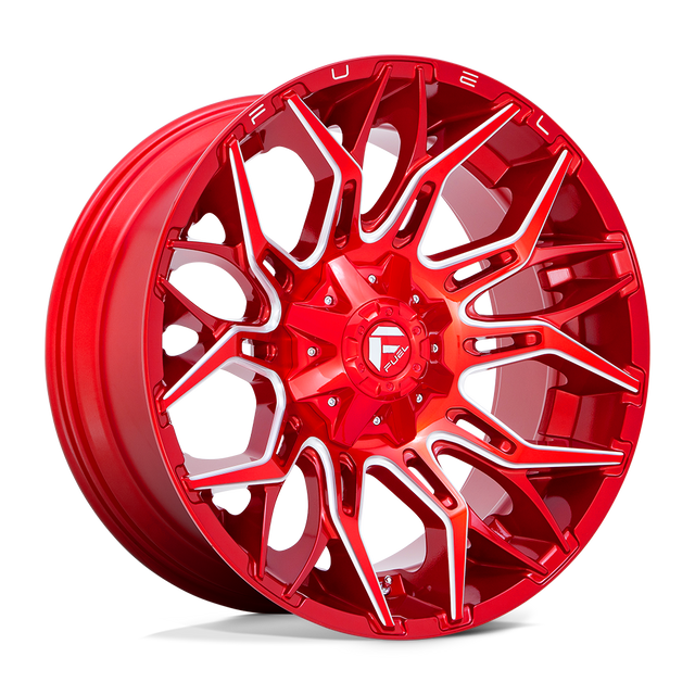 Fuel 1PC - D771 TWITCH | 22X10 / -18 Offset / 8X180 Bolt Pattern | D77122001847