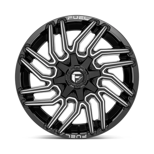 Fuel 1PC - D773 TYPHOON | 22X12 / -44 Offset / 5X114.3/5X127 Bolt Pattern | D77322202647