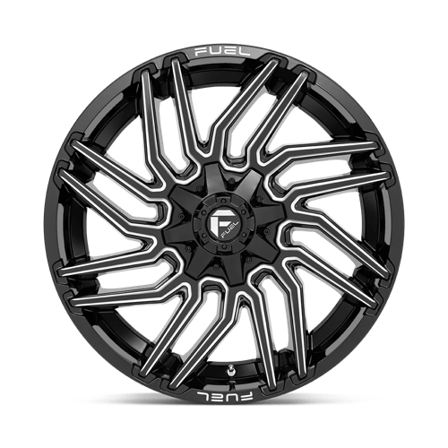 Fuel 1PC - D773 TYPHOON | 22X10 / -18 Offset / 8X170 Bolt Pattern | D77322001747