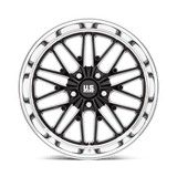 US Mag 1PC - U138 SANTA CRUZ | 20X10 / 6 Décalage / 5X120.65 Modèle de Boulon | U13820006157