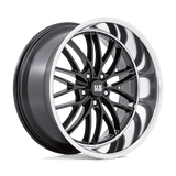 US Mag 1PC - U138 SANTA CRUZ | 22X10.5 / 0 Décalage / 5X127 Boulon Motif | U13822057357