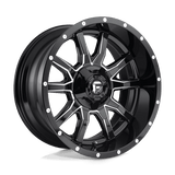 Fuel 1PC - D627 VANDAL | 20X10 / -19 Offset / 6X135/6X139.7 Bolt Pattern | D62720009846