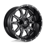 Fuel 1PC - D627 VANDAL | 20X9 / 20 Offset / 5X139.7/5X150 Bolt Pattern | D62720907057
