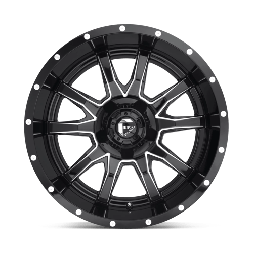 Fuel 1PC - D627 VANDAL | 20X10 / -18 Offset / 5X114.3/5X127 Bolt Pattern | D62720002647US