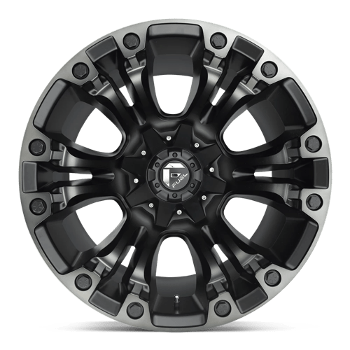 Fuel 1PC - D851 VAPOR | 18X9 / 19 Offset / 6X135/6X139.7 Bolt Pattern | D85118909856A