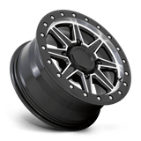 Sports motorisés Black Rhino - WEBB UTV | 15X7 / Décalage 36 / Modèle de boulon 4X110 | 1570WEB364110F80