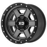 XD - XD133 FUSION TOUT-TERRAIN | Décalage 17X9 / -12 / Modèle de boulon 5X127 | XD13379050412N